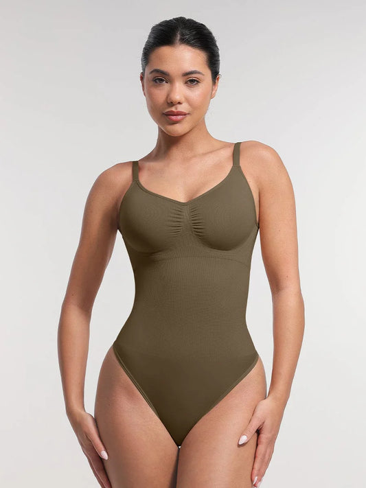 Rhea Bodysuit - Mocha