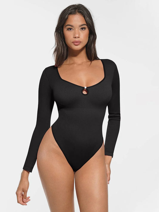 Valentina Bodysuit - Black